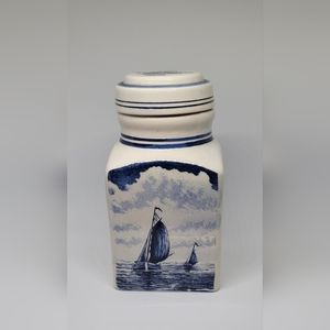 Vintage Delft spice canister